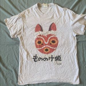 Princess Mononoke Studio Ghibli Tshirt
